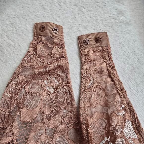 NWT Sexy Blush Lace Tank Bodysuit Sz. Small - Picture 6 of 6